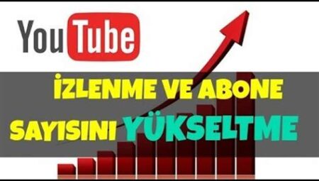 YouTube’da Abone Sayısını Arttırma